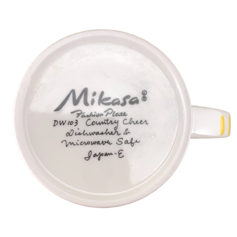 Fashion Plate Country Cheer Mug Mikasa