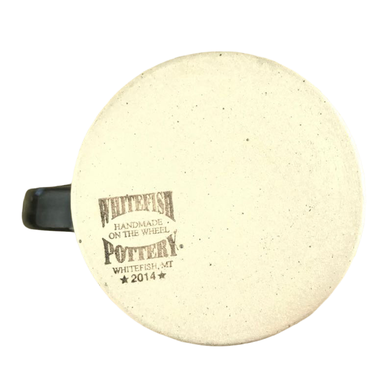 Great Northern Railway Mug Whitefish Pottery