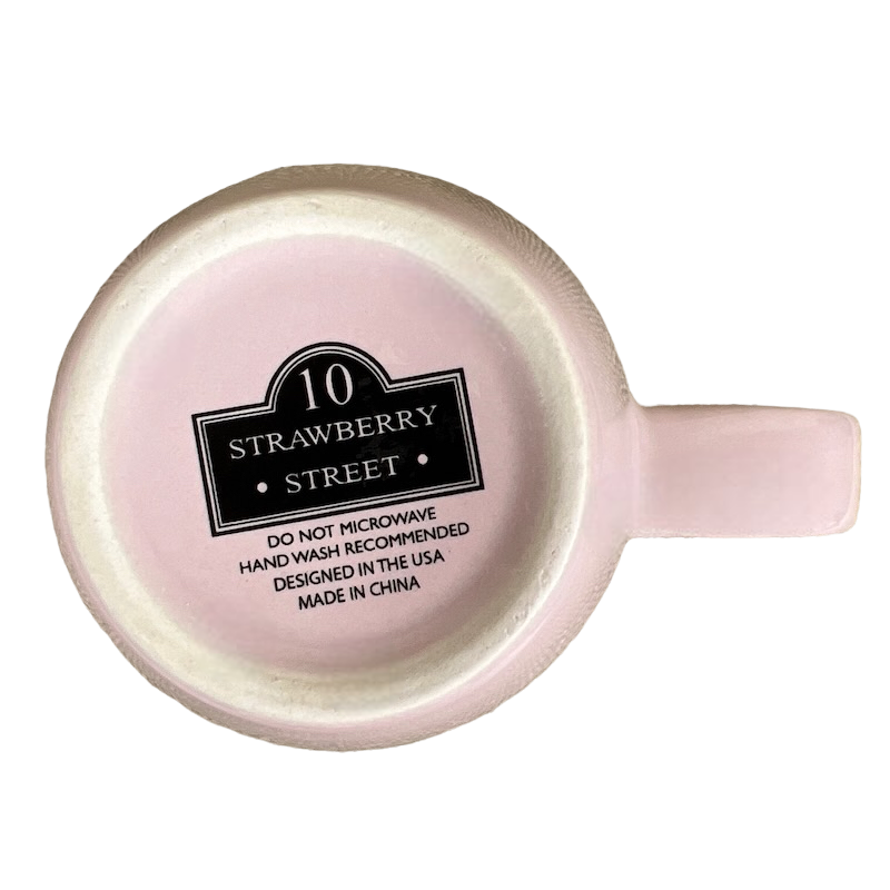 Aries Pink Mug 10 Strawberry Street