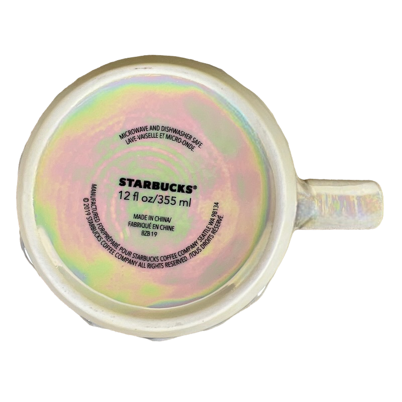 Iridescent Pearl Melt Rainbow 12oz Mug 2019 Starbucks