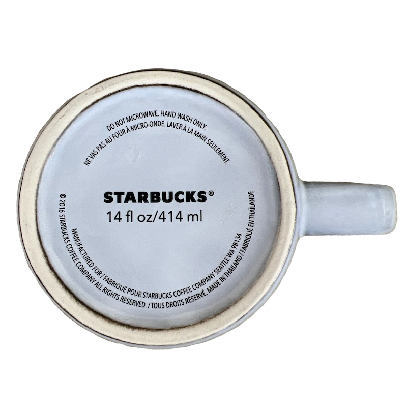 Anniversary Collection Siren Golden Crown 14oz Mug 2016 Starbucks