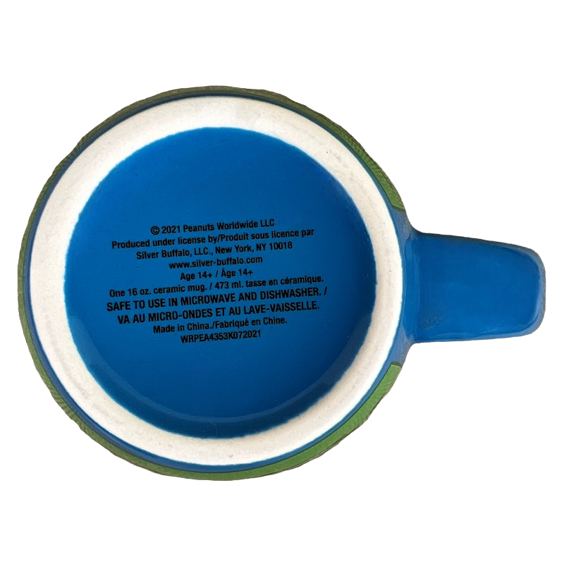 Snoopy & Woodstock Chillin' Mug Peanuts Worldwide Silver Buffalo