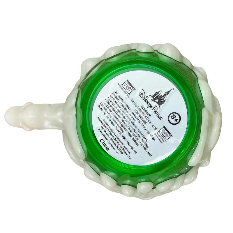 Snow White Evil Queen Green Poison Apple Glow In The Dark Mug Disney Parks