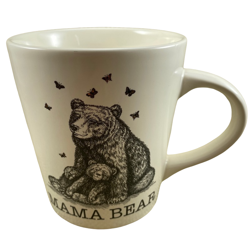Personalized Mama Bear Mug, Personalized Grandma Bear Mug
