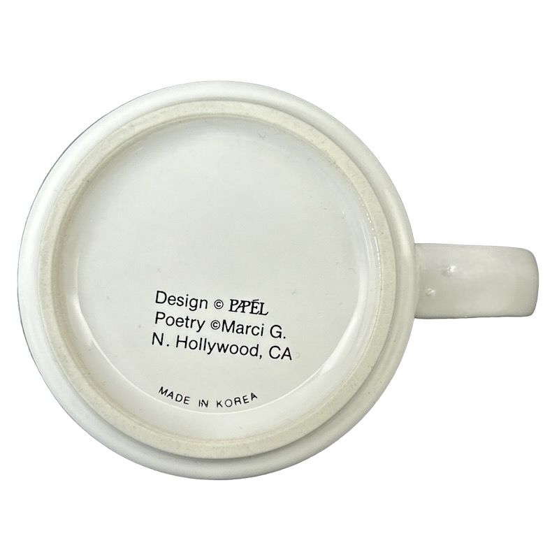 CHARLES Poetry Name Gray Interior Mug Papel