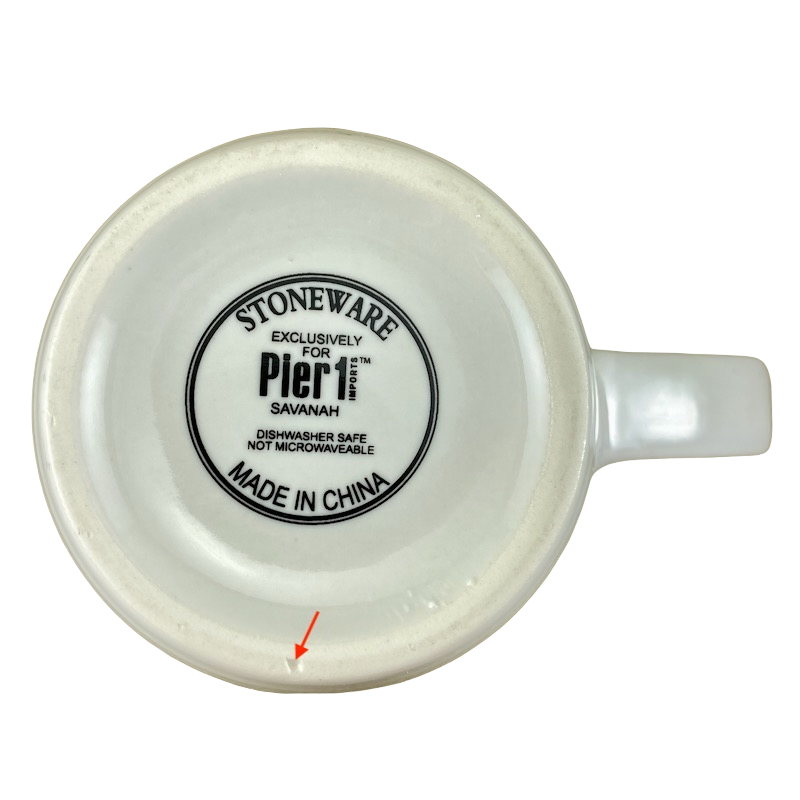 Savanah Letter "K" Monogram Initial Mug Pier 1 Imports