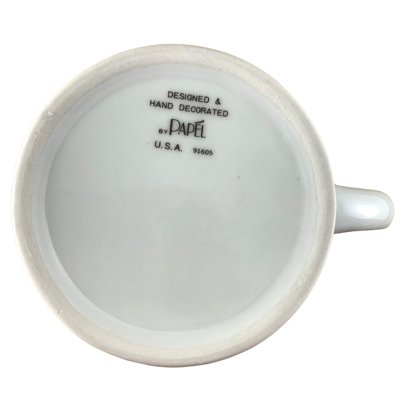 California The End Of The Rainbow Oversized Mug Papel