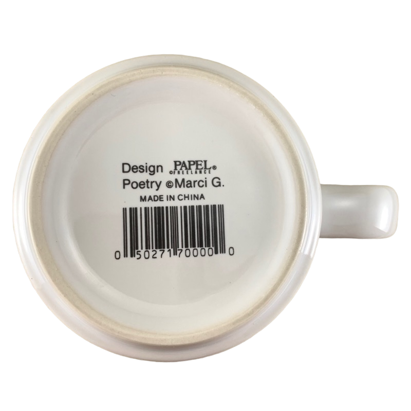 DAN Poetry Name Pink Interior Mug Papel