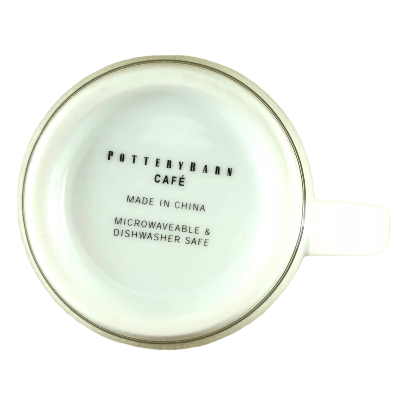 Cafe Established 1986 Mug Pottery Barn