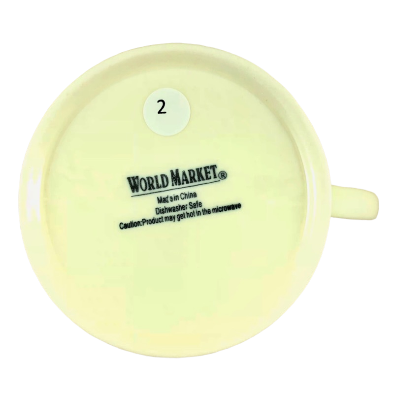 Floral Pattern Embossed Beaded Mug World Market