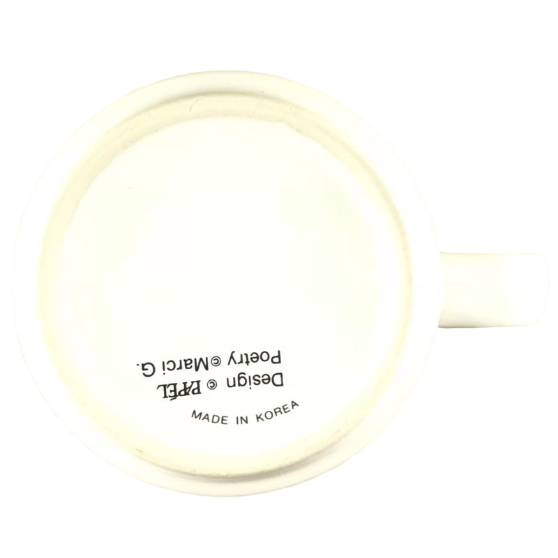 BILL Poetry Name Gray Interior Mug Papel