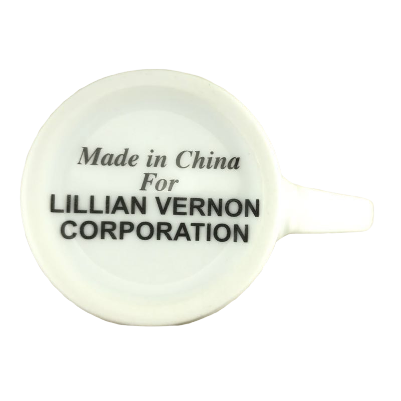 Children Looking In Window At The Village Toy Shop Christmas Mug Lillian Vernon