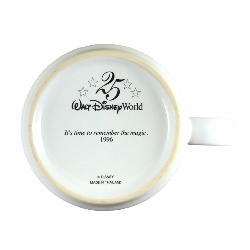 Walt Disney World 25th Anniversary It's Time To Remember The Magic Mug Disney