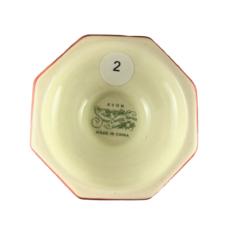 Sweet Country Harvest Octagonal Pedestal Mug Avon