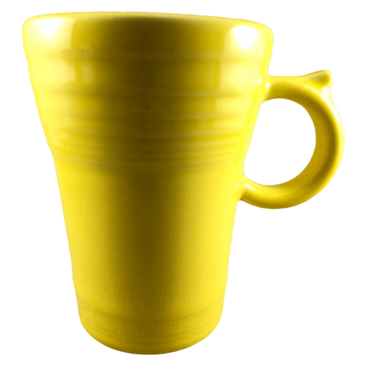 Fiesta Tall Yellow Latte Mug Homer Laughlin China