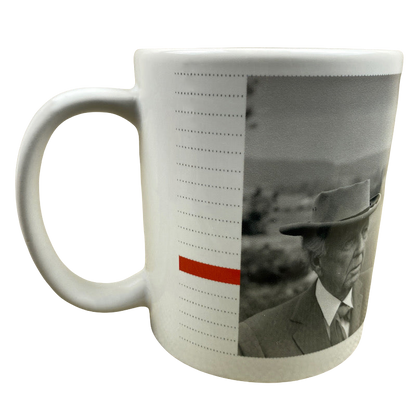 Frank Lloyd Wright Photo Signature Quote Mug