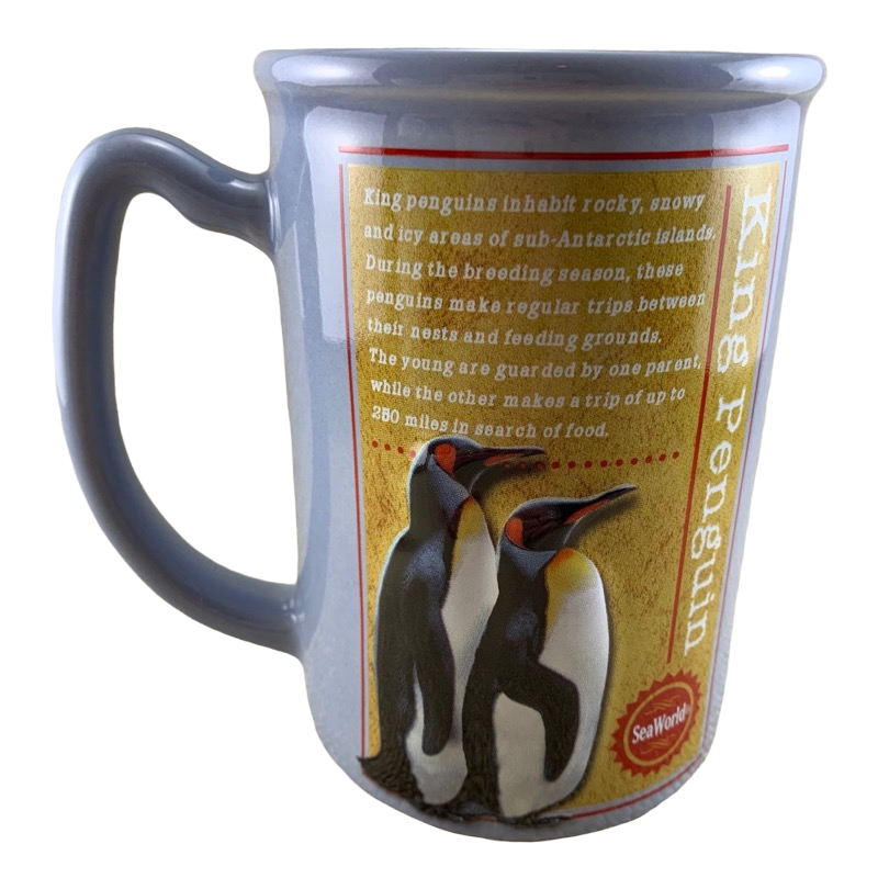 King Penguin Embossed Mug SeaWorld