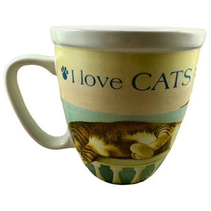 I Love Cats Hot Rod Granovsky Oversized Mug Lang
