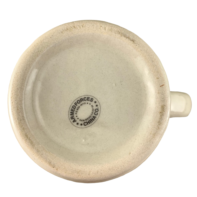 USS Fort McHenry LSD 43 Diner Mug Armed Forces China Co.