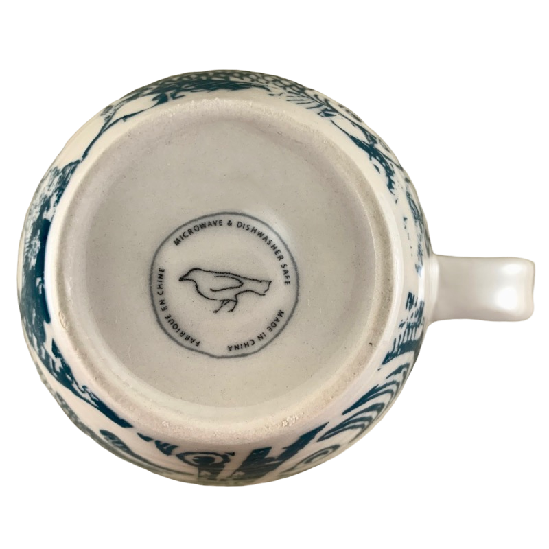 Homegrown Letter "q" Monogram Initial Mug Anthropologie