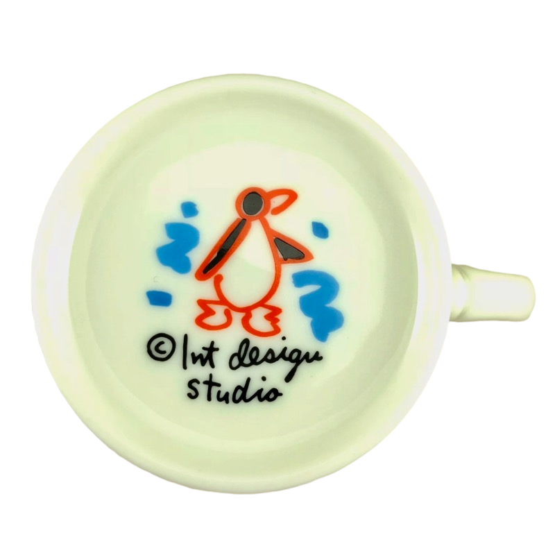 Hand Drawn Penguins Mug Int Design Studio
