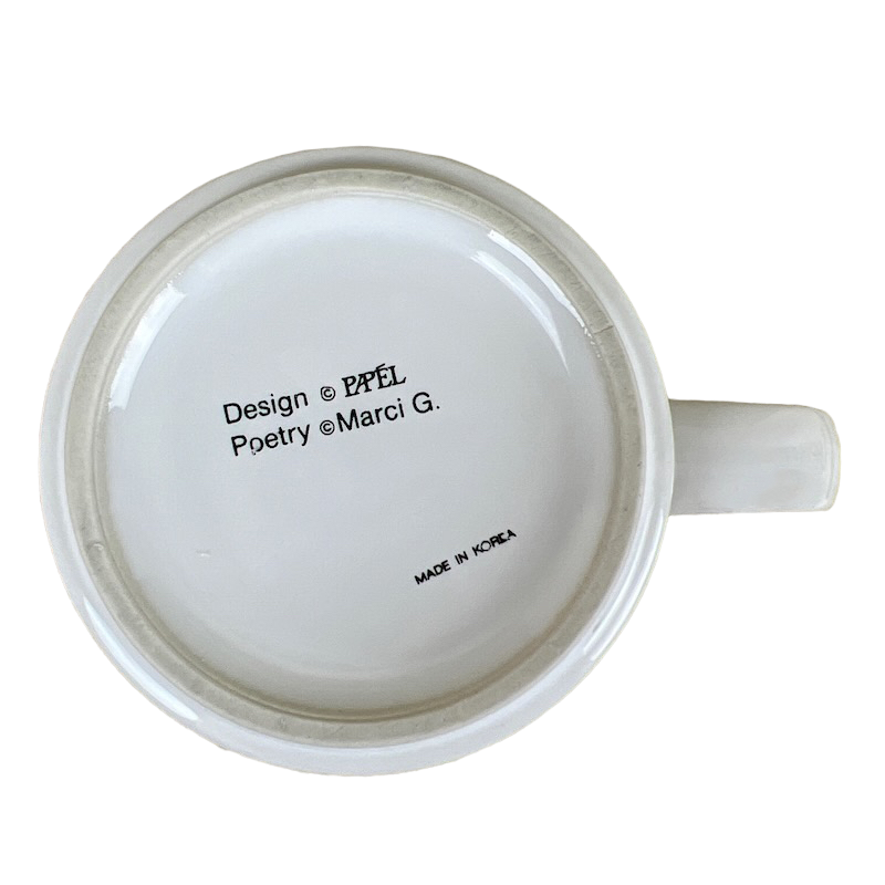 JACKIE Poetry Name Peach Interior Mug Papel