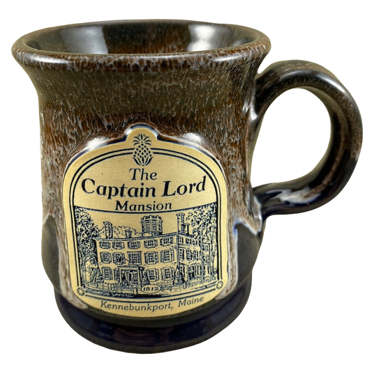 The Captain Lord Mansion Kennebunkport Maine Mug Deneen Pottery
