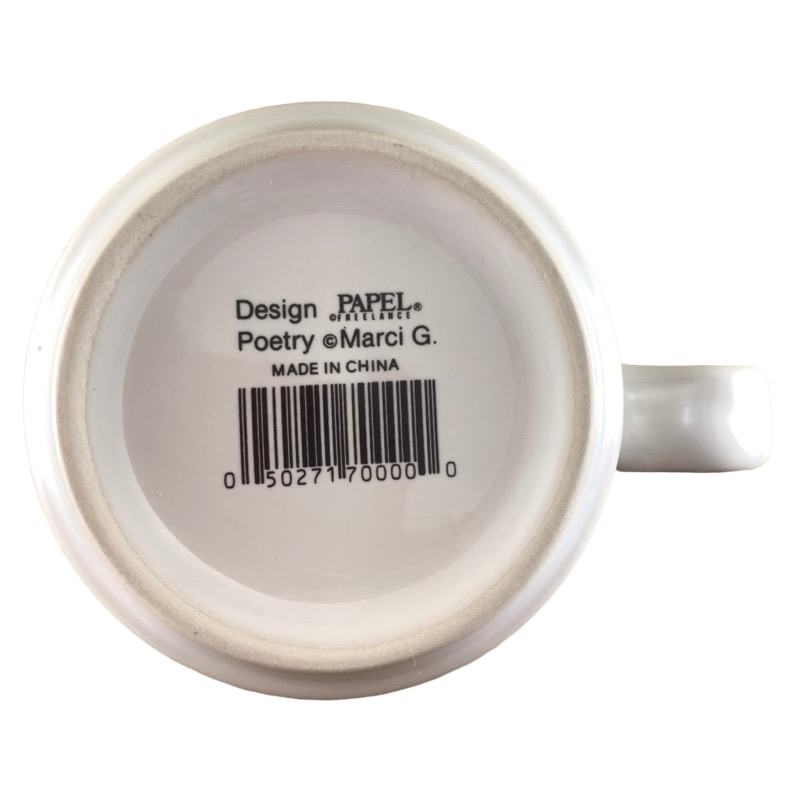 JOYCE Poetry Name Peach Interior Mug Papel