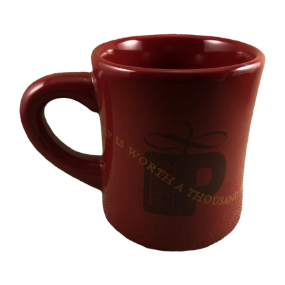A Cup Is Worth A Thousand Words Mug Peet's Coffee & Tea BIA