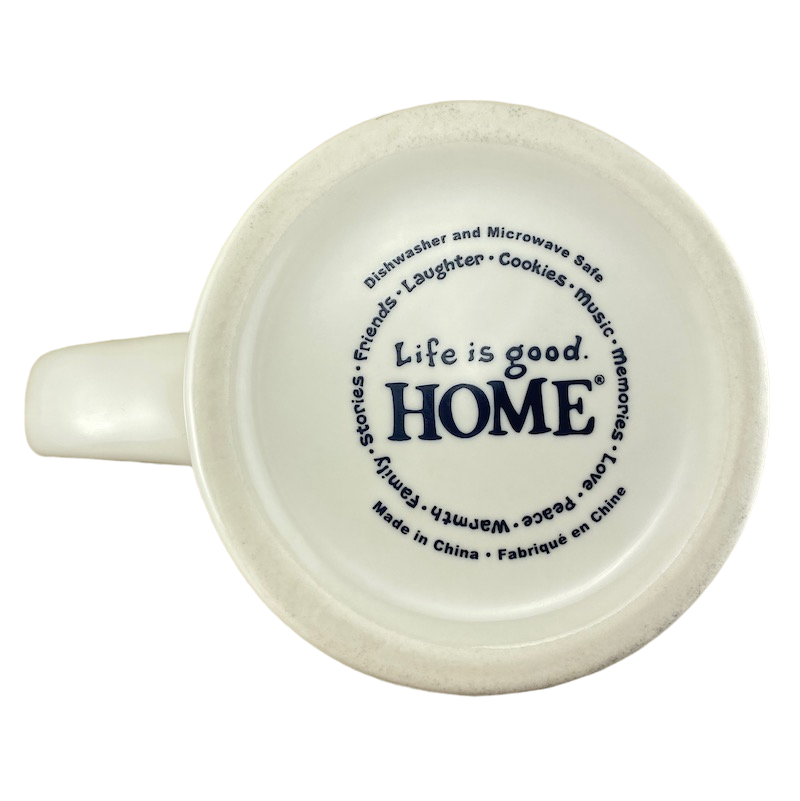 Life is Good Go Long Cream Mug