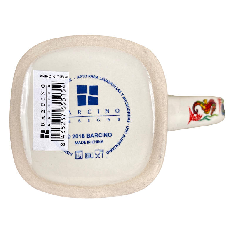 Stained Glass Seahorses Tall Mug Barcino Designs