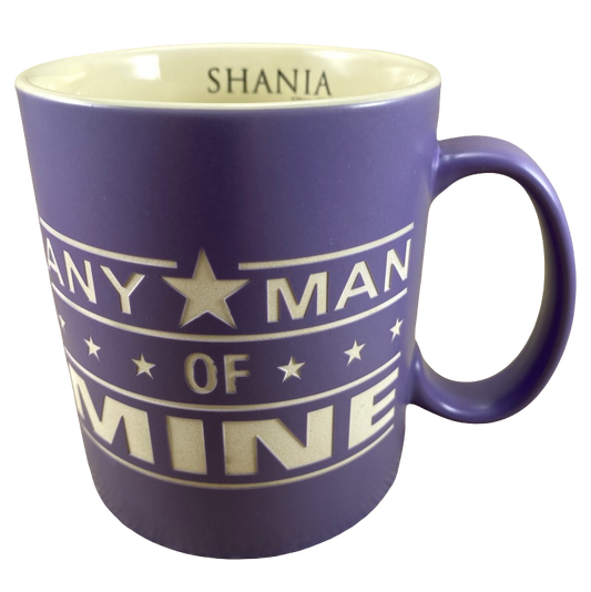 Shania Twain Any Man of Mine Still The One Las Vegas Residency Etched Mug