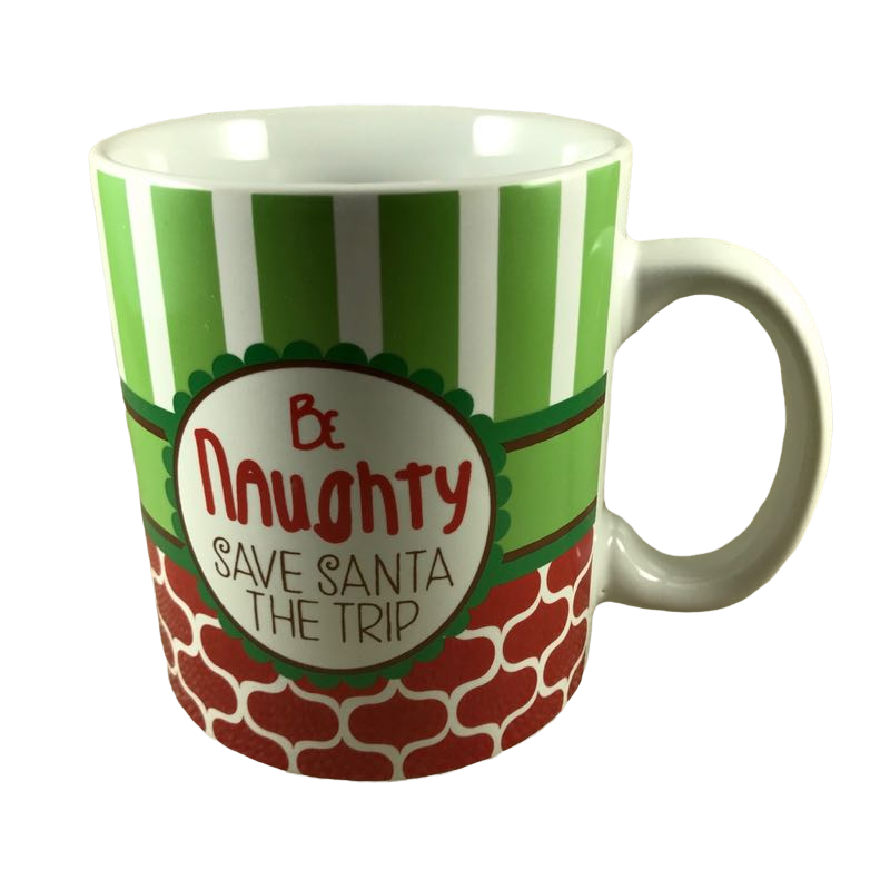 Be Naughty Save Santa The Trip Mug Clay Art
