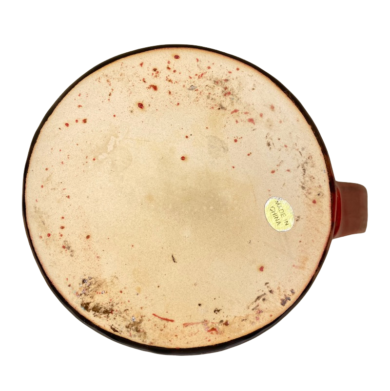 Life Is Fragile Handle With Prayer Textured Pottery Style Mug