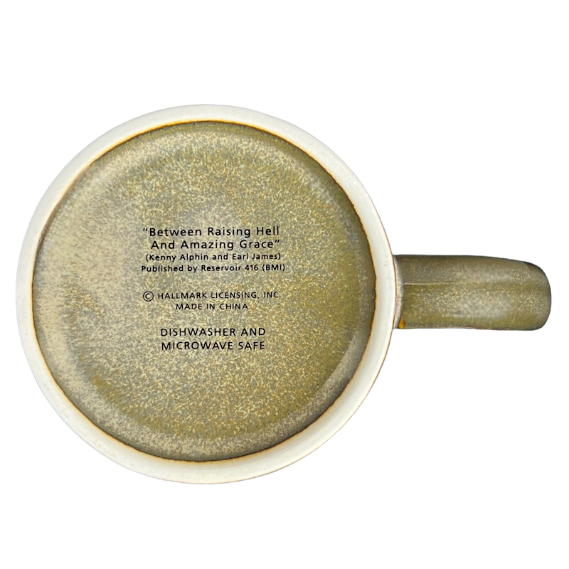 Somewhere Between Raising Hell & Amazing Grace Big & Rich Mug Hallmark
