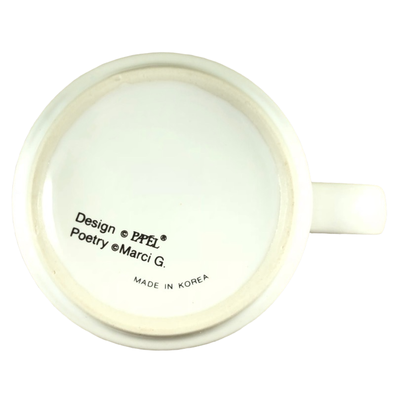 BRIAN Poetry Name Blue Interior Mug Papel