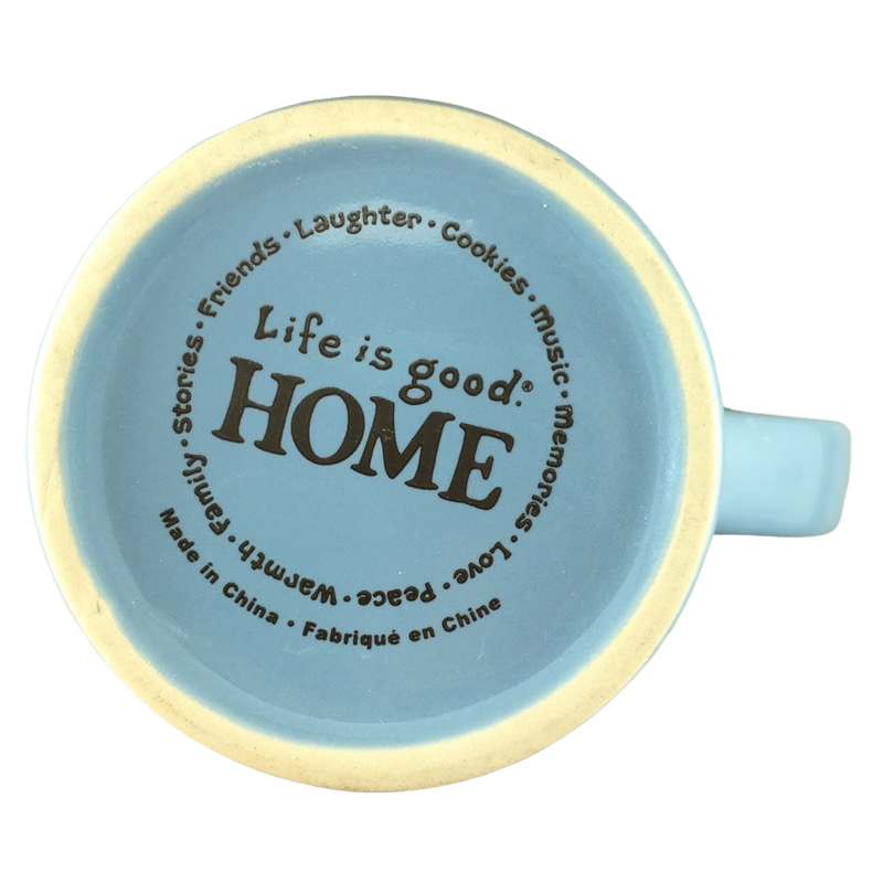 Life Is Good Guitar Good Karma Blue Tall Mug