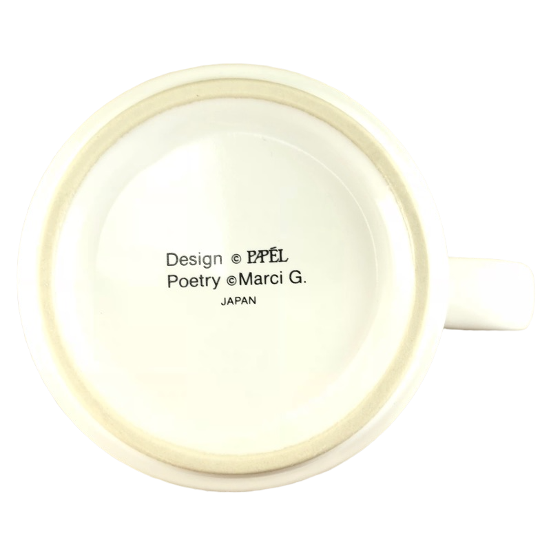 DORIS Poetry Name Blue Interior Mug Papel