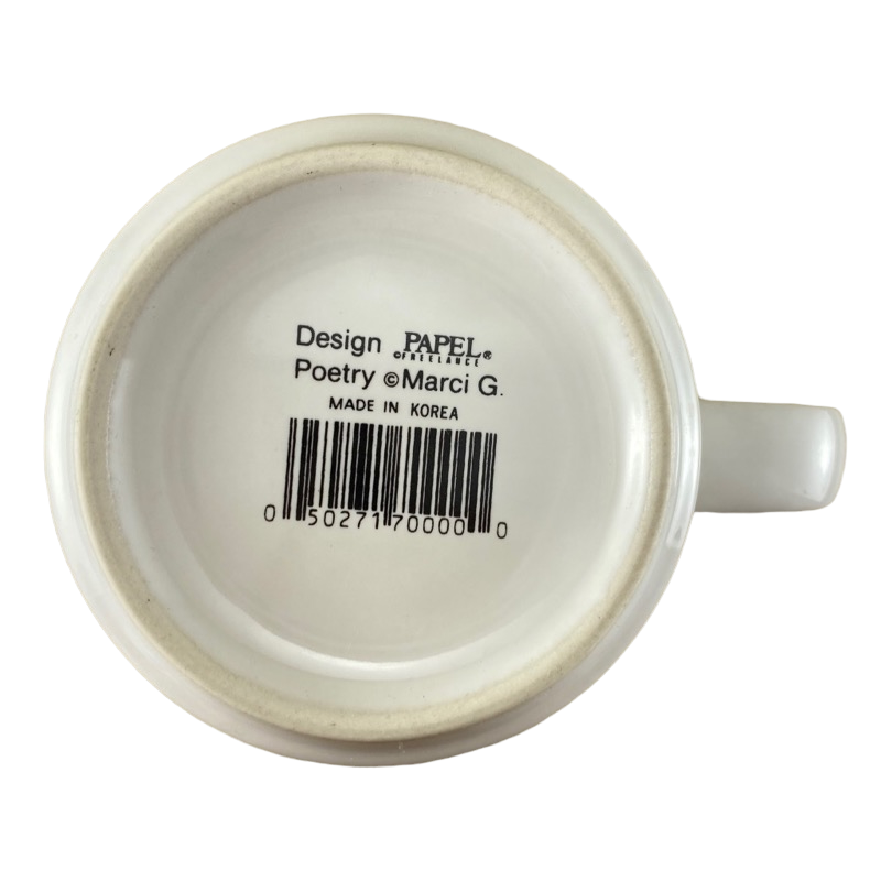 SHARON Poetry Name Pink Interior Mug Papel