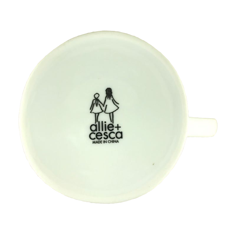 Letter "C" Monogram Initial Mug Allie & Cesca