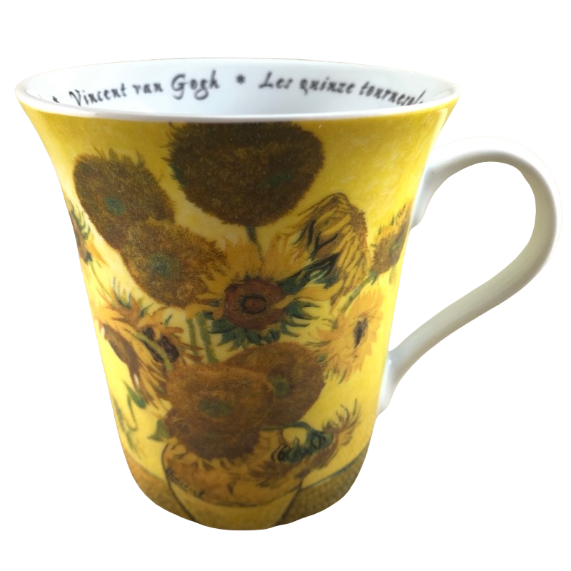 Vincent Van Gogh Les Quinze Tournesols The Fifteen Sunflowers Mug