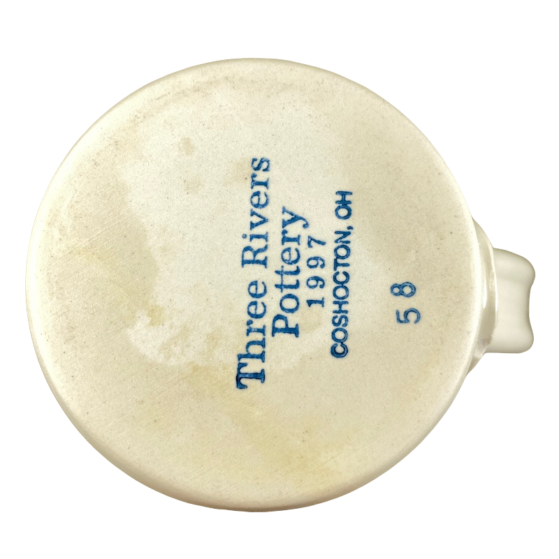 Snowman Mug Three Rivers Pottery