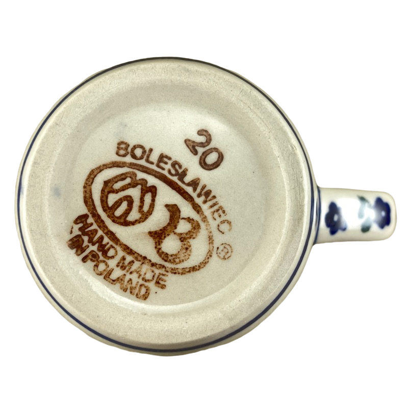 Floral Hand Made In Poland Mug Boleslawiec