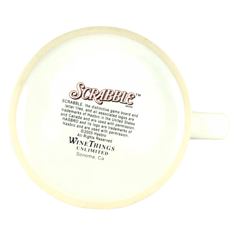 Scrabble Letter "Q" Words Mug WineThings Unlimited