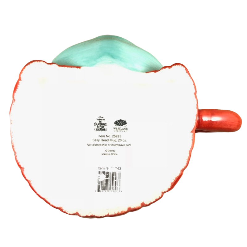 Sally The Nightmare Before Christmas 3D Head Mug Disney