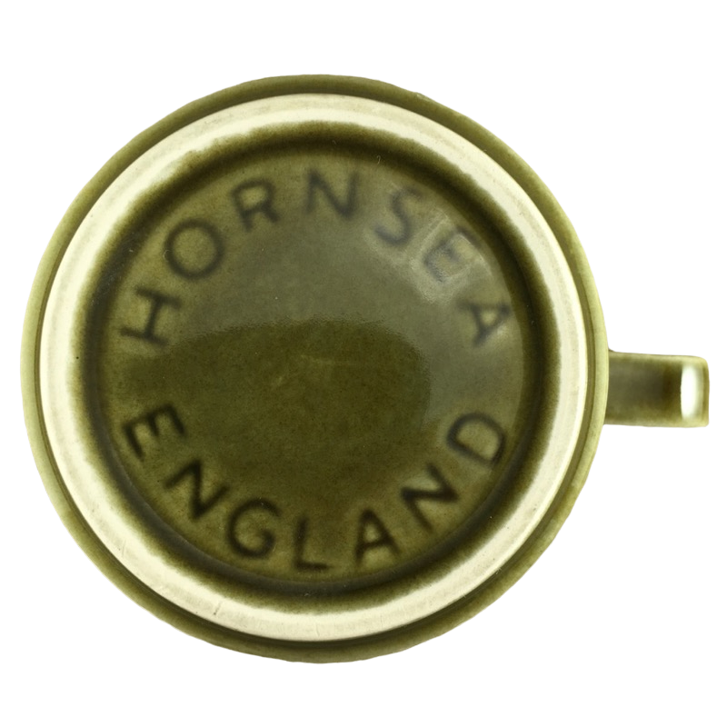 John Clappison Fish Mug Red Background Hornsea