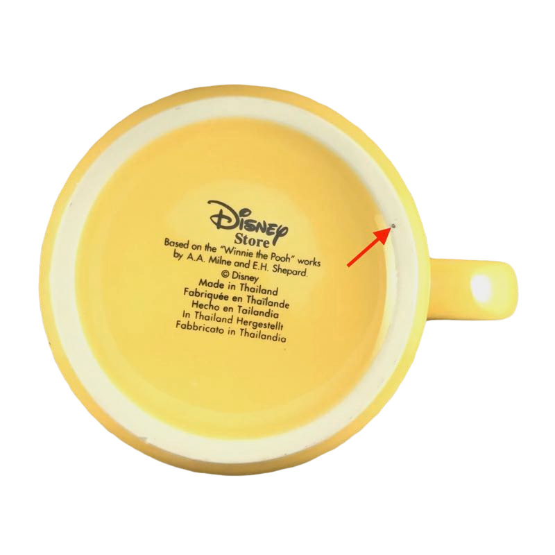 Huggably Pooh Embossed Mug Disney Store
