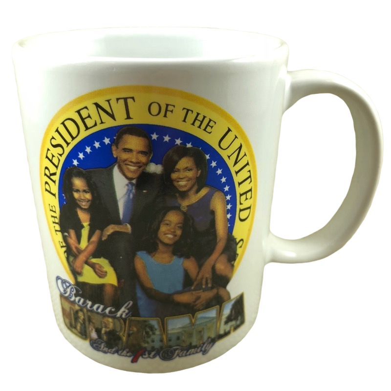 Barack Obama President Of The United States And The 1st Family Mug