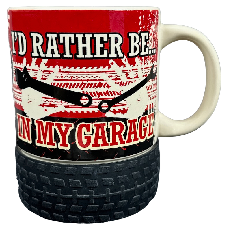 Funny Coffee Mugs, I Keep My Muscles in the Garage