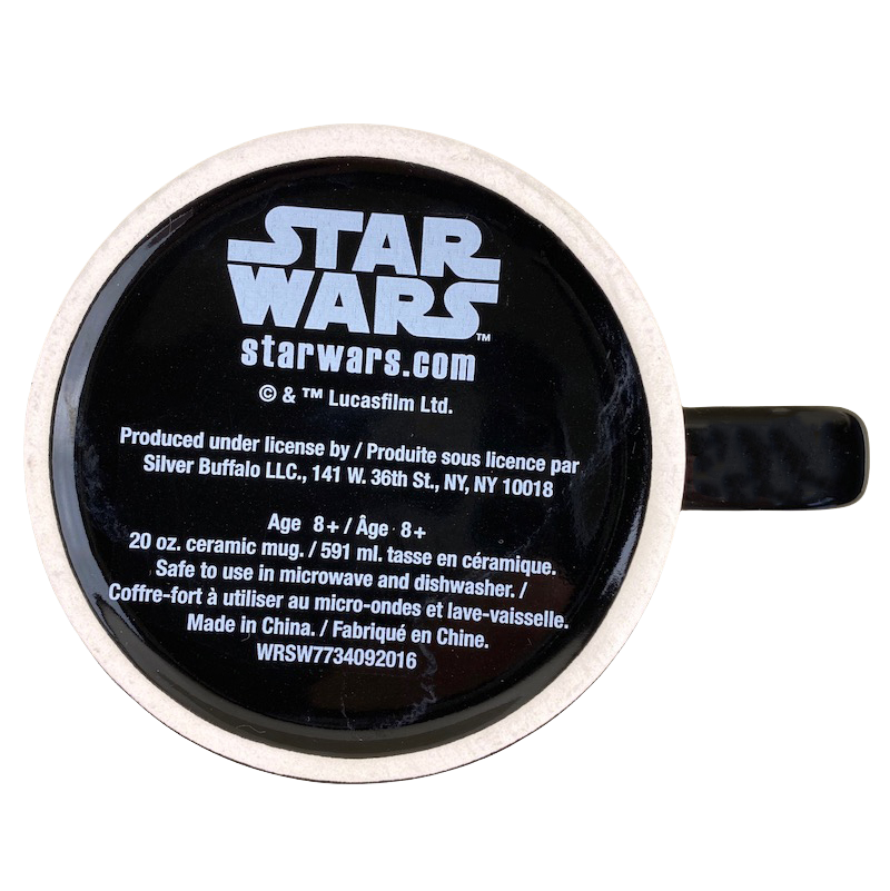 Expressions Of Darth Vader Oversized 20oz Mug Silver Buffalo